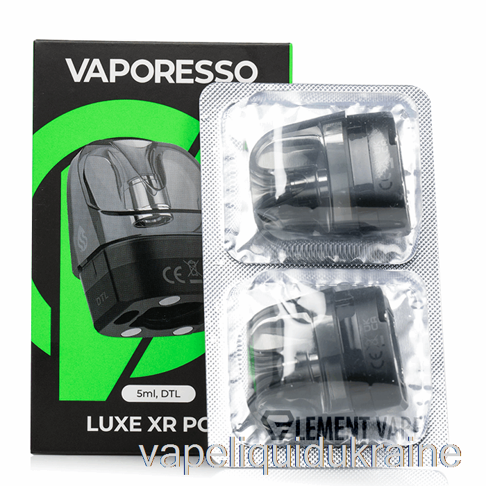 Vape Ukraine Vaporesso LUXE XR Replacement Pods 5mL DTL Pods